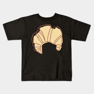 Beige Croissant Kids T-Shirt